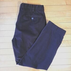 JB Britches Men’s 38 Brown Corduroy Pants Made in Italy Cotton Dress Trousers